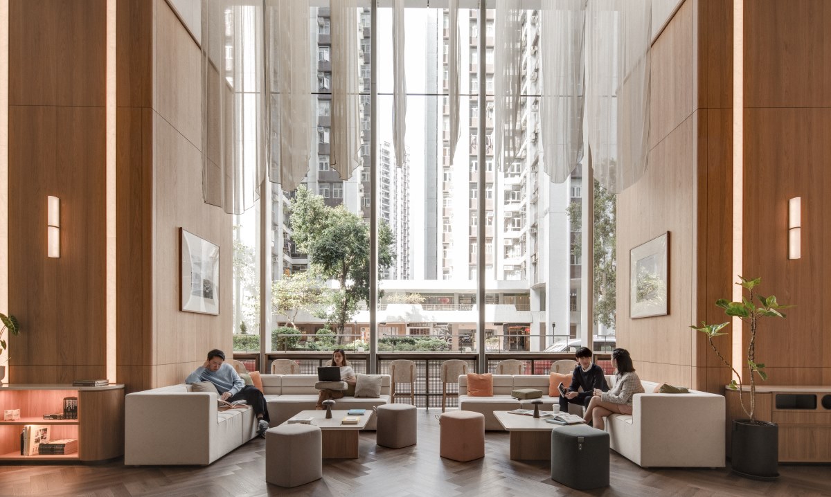 EAST Hong Kong’s “Ground Domain” Built with Sustainable Materials