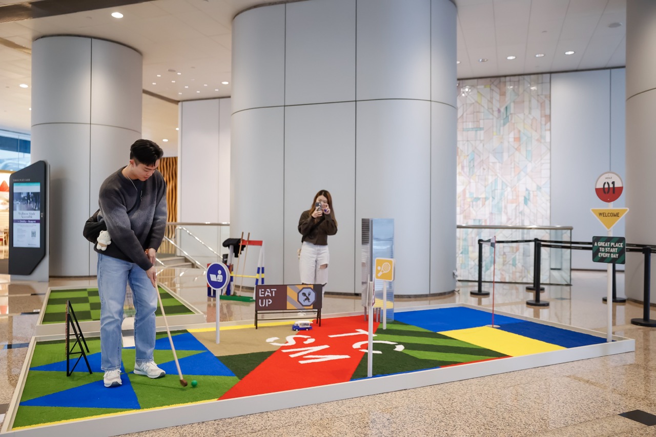 延展Corporate Wellness概念：糖廠街市集舉行室內高爾夫球錦標賽