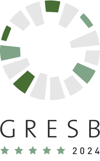 全球房地產可持續標準（GRESB）— 全球業界領導者及全球發展商業界領導者 — 綜合物業發展類別